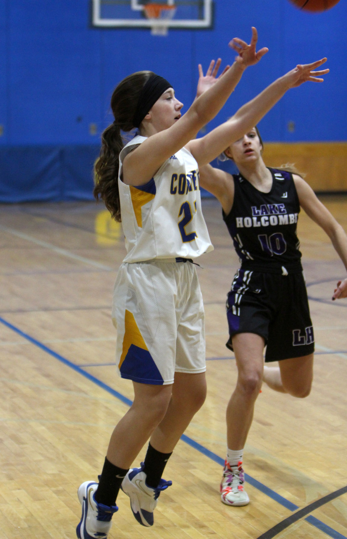 Lake Holcombe at Cornell girls basketball 1-14-22